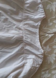 White top with chikankari  style