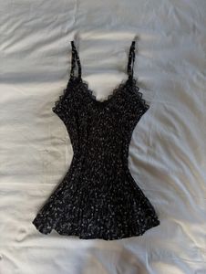 Black Floral Cami