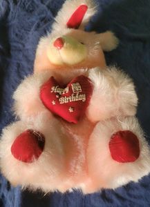 Cute Yellow Teddy Bear Plush