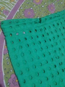 Elegant Green Cotton skirt