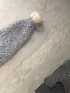 Cozy Knit Sweater with Ruffled Hem