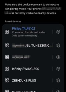 Original Philips TAUN102 Bluetooth Neckband (Fast