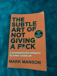 Subtle Art of Not Giving a F*ck - Self Help Book