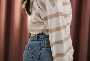 🎀BUY '1' GET '1' FREE Striped Long Sleeve Top