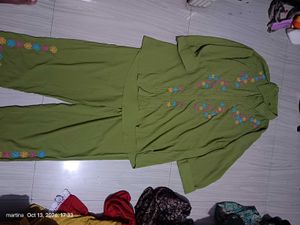 Embroidered co_ord set