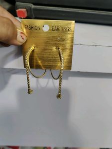 Sparkling Hoop Earrings