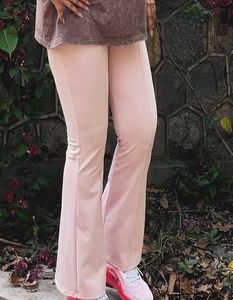 Pink Flare Leggings