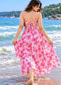Flowy Floral Maxi Dress