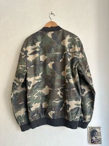Y2K Camouflage Bomber Jacket
