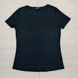 DOLCE & GABBANA Womens T-Shirt Top Black Size M