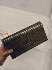 Sparkling Evening Clutch Bag With String