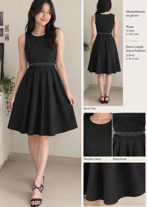 LittleBlackDress  Sleeveless A-Line Dress