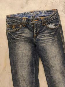 Blue Wash Flare Jeans
