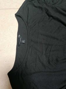 Black Puff Sleeve Top