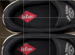 Classic Black Lee Cooper Sneakers