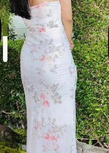 Floral Bodycon Midi Dress