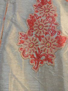Elegant Embroidered Kurta with skirt and duppatta