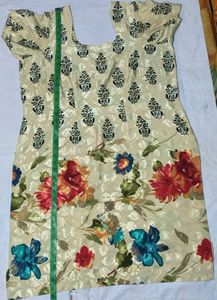 Floral Print Dresssilk
