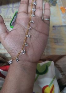 Delicate Beaded anklet