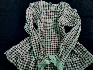 Cozy Gingham Sleep Shirt