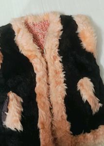 Faux Fur Trimmed Vest