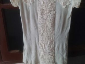 Elegant White Lace Top