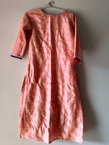 Elegant Peach Kurta