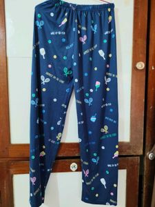 Cute Tennis Print Pajama Pants