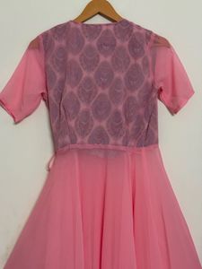 Elegant Pink Kurta Set with Palazzo