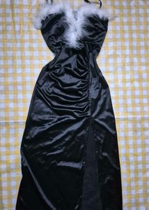 Sexy/hot Black Fur Dress (Party wear/goth)