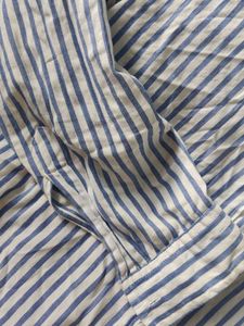 Striped Button-Up Shirt