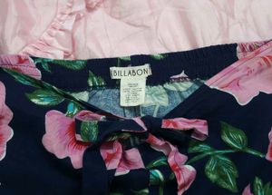 Billabong Floral Navy Blue Shorts