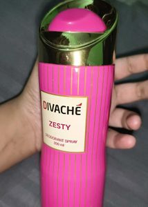 DIVACHE ZESTY Deodorant Spray 200ml +1free myste