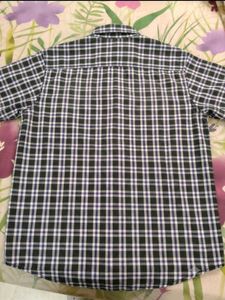 Men's Plaid Button-Up Shirt