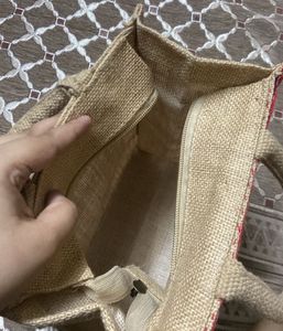 Handmade Jute Tiffin Bag