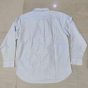 Uniqlo shirt blue strip size L