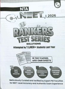 NTA NEET 2026 Rankers Test Series Solutions