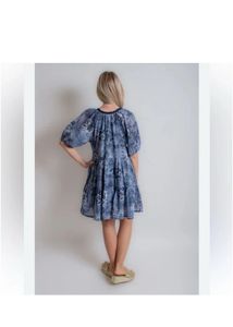Floral Tiered Mini Dress