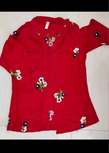 Set of 2 tops - Red Floral Tank Top