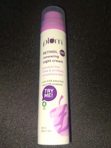 PLUM ( retinol renewing night cream )