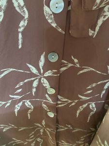 🎄 OFFER Floral Print Shirt Dress