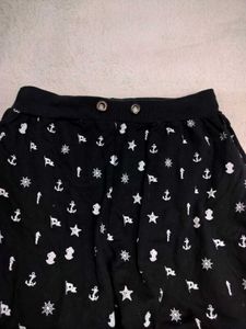 unisex Nautical Print Jogger Pants