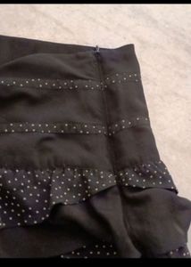 Mini Skirt With Polka Dots