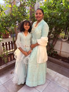 Matching Ethnic Outfit Set