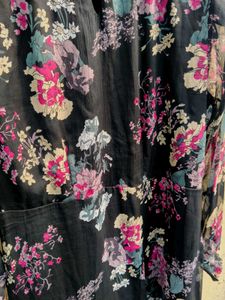 Floral Print Midi Dress 💗🛒