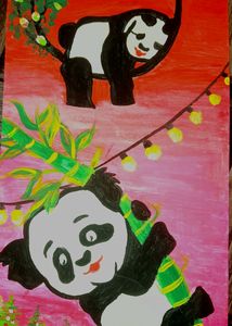 🐼 Pandas Art Work