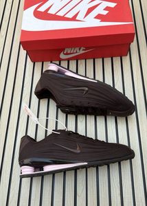 Nike Shox Black &amp; Red Sneakers
