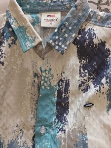 Boys' Printed Shirt &amp; Shorts Set