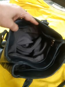 Black  Lether ⚫  Bag