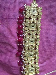 Kundan Choker Necklace Set